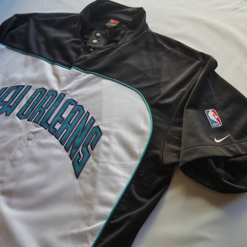 Vintage New Orleans Hornets Warm up Jacket *Rare
